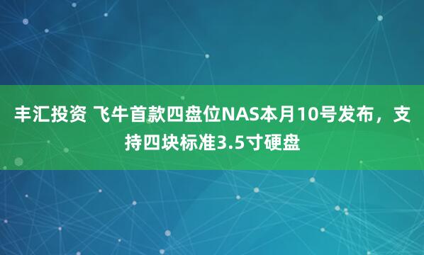丰汇投资 飞牛首款四盘位NAS本月10号发布，支持四块标准3.5寸硬盘